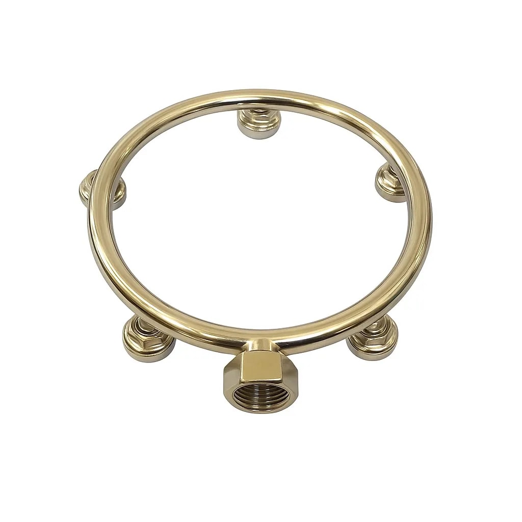 Radhe Agri 5 Face Round Stainless Steel Nozzle, Suitable For Battery And Power Sprayer