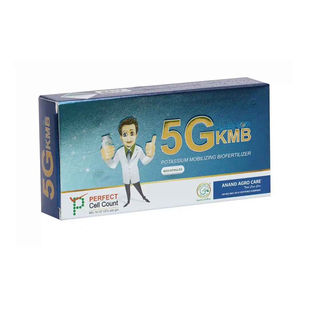 Dr. Bacto\'s 5G KMB Bio Capsules, Potassium Mobilizing Bacterial Biofertilizer Enclosed In Bio Capsules, Which Having Ability To Mobilize Potassium