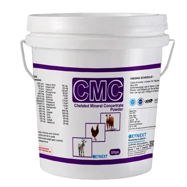 OXYNEXT CMC Chelated Mineral Concentrated Powder For Cattle, Poultry And Aquaculture