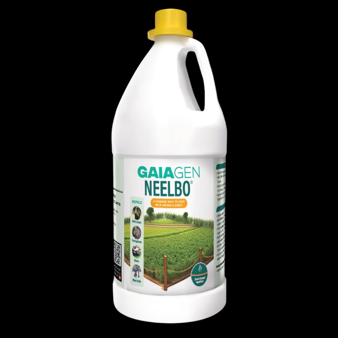 Gaiagen Neelbo Natural Formulation to Repel Wild Boars, Porcupines, Bison & Blue Bulls Without harming Them