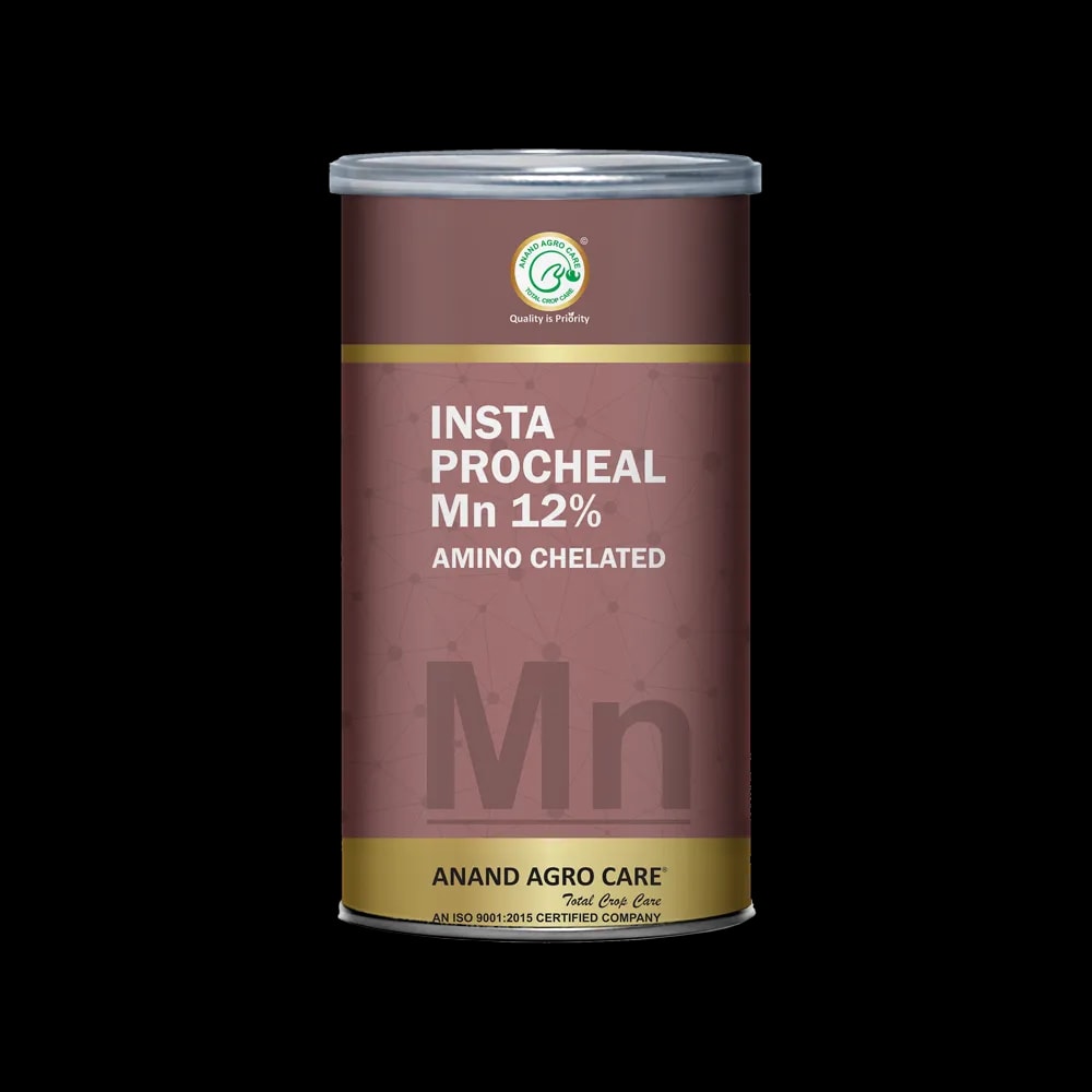 Anand Agro Insta Procheal Manganese 12% With Amino Chelated, Helps to Fulfil The Deficiency Of Manganese In Plant