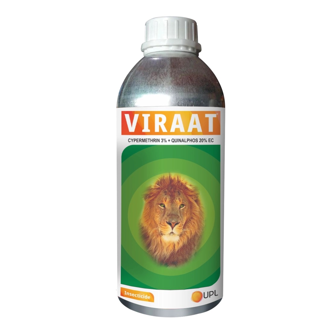 UPL Viraat Cypermethrin 3% + Quinalphos 20% EC Insecticides, Systemic and Contact Action.