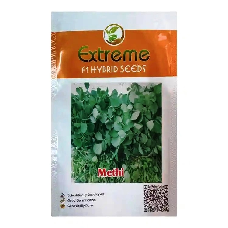 Extreme Seeds F1 Hybrid Vijeta Methi Seeds, Fenugreek Seeds, High Yield Variety