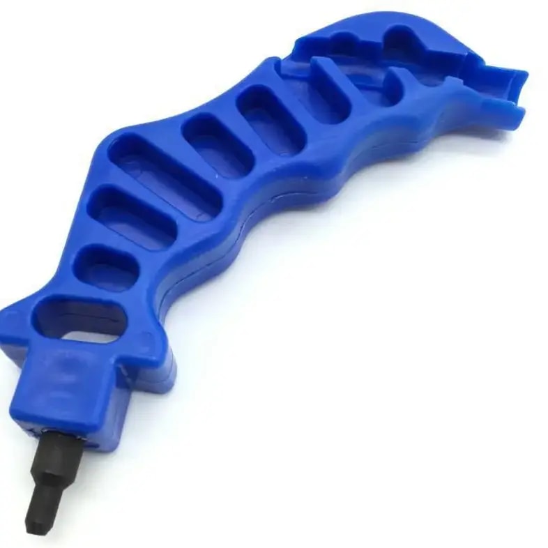 Vasudha Irrigation 4 mm Hole Punch Blue Handle For Create Precise Openings In Drip Irrigation