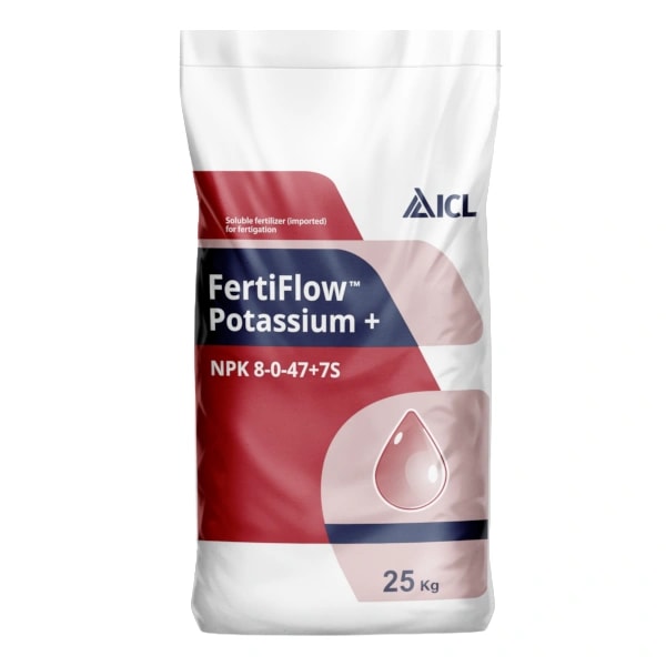 ICL Fertiflow Potassium+ NPK 08-00-47+7S Fertilizer