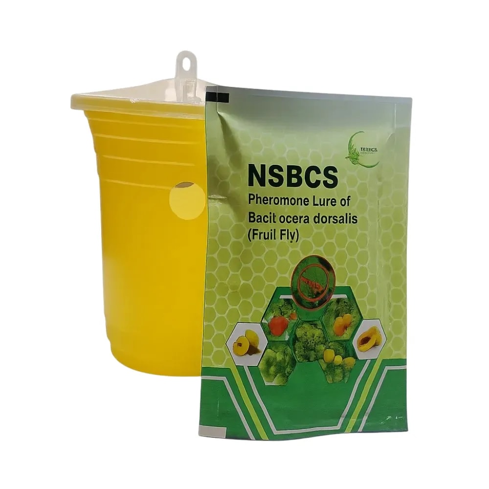 Radhe Agri Pheromone Lure Of Bactrocera Dorsalis, Melon Fly And Fruit Fly Trap With Lure For Pests And Insects