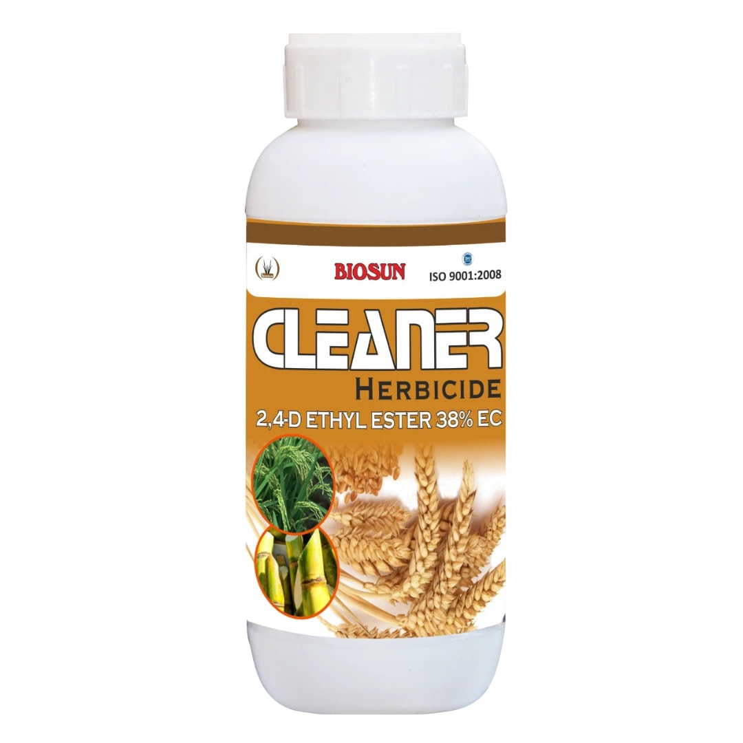 BIOSUN CLEANER 2, 4-D Ethyl Ester 38% EC Herbicide, Control Weed In Wheat, Maize And Sugarcane