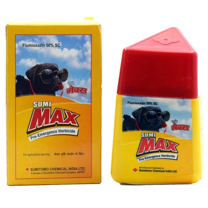 Sumitomo SUMI MAX Flumioxazin 50% SC Herbicide, Pre-Emergent, Effective Control Weed In Soybean