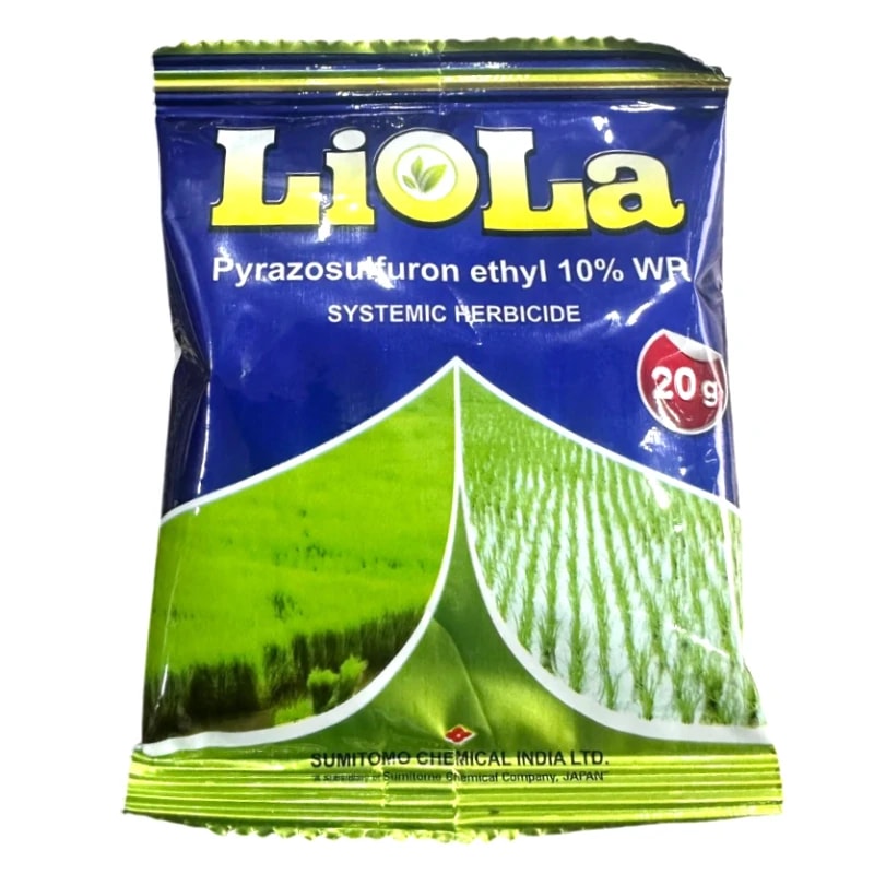 Sumitomo Liola Pyrazosulfuron Ethyl 10% WP Herbicide, Effective Control Weed In Paddy