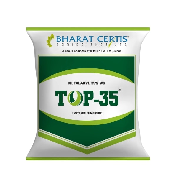 Bharat Top-35 Metalaxyl 35% WS Systemic Fungicide