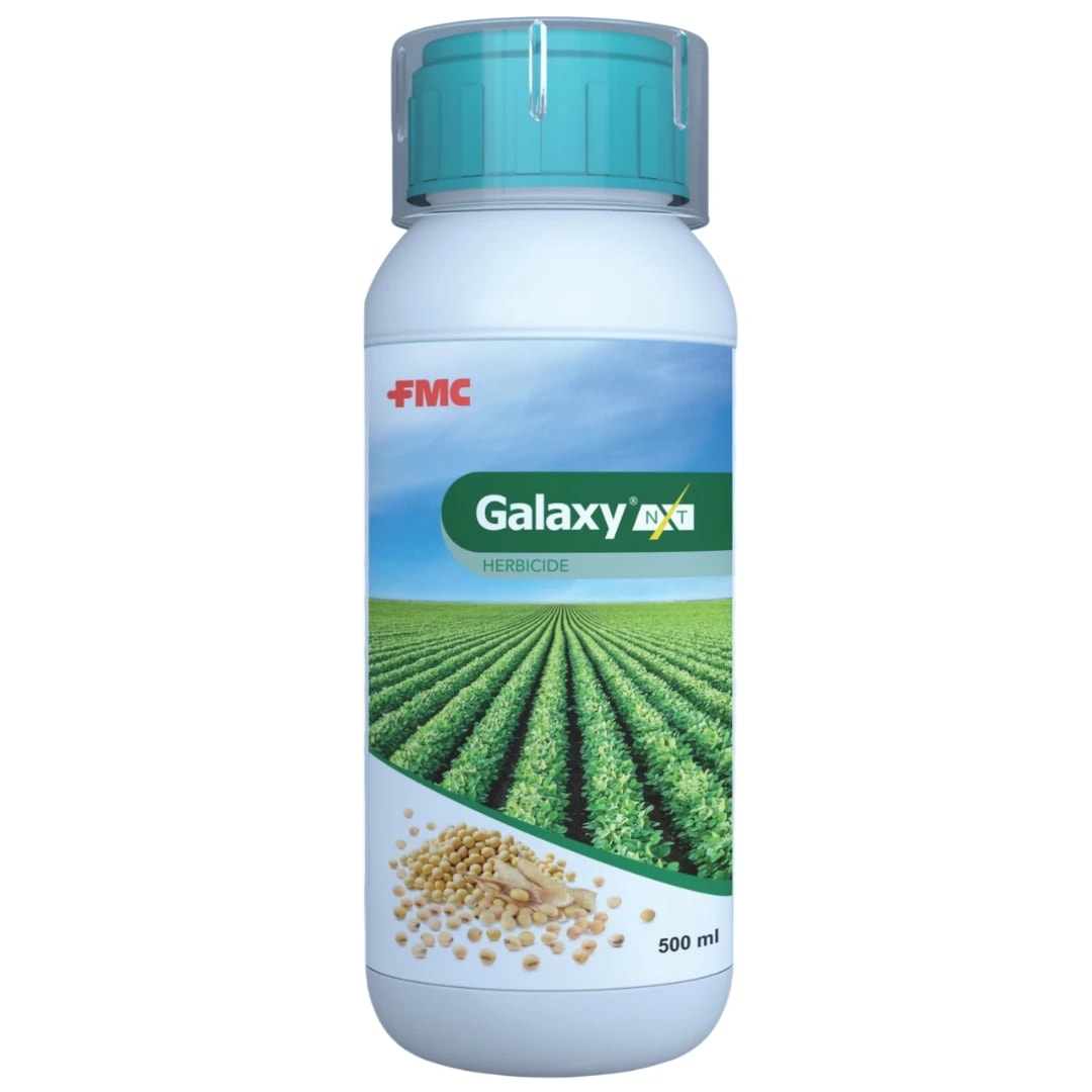 FMC Galaxy NXT Fluthiacet-Methyl 2.5% + Quizalofop-Ethyl 10% EC Herbicide, Post-Emergent, Superior Control Weeds In Crops