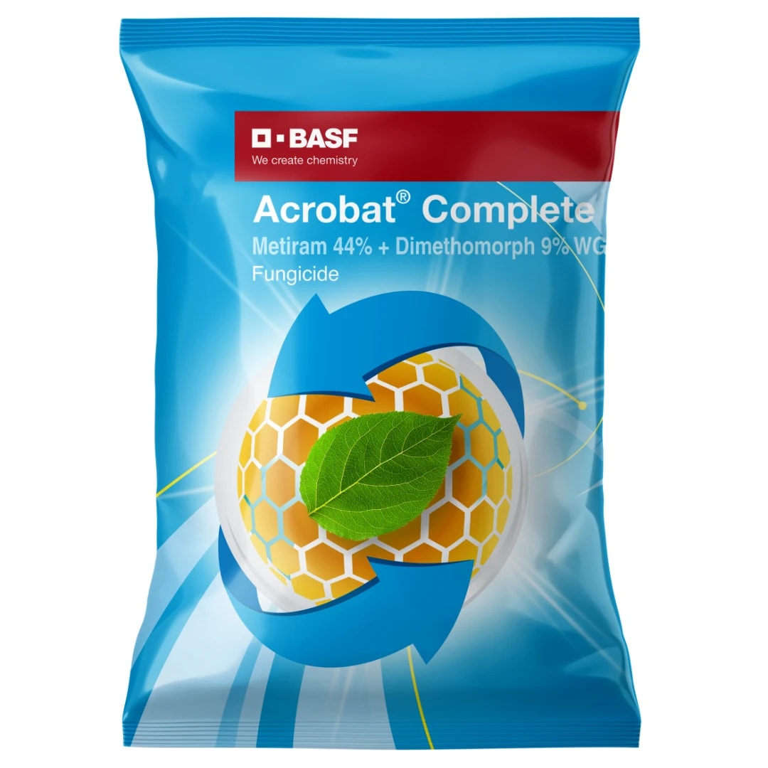 BASF Acrobat Complete Metiram 44% + Dimethomorph 9% Fungicide, Effective For Potato And Tomato
