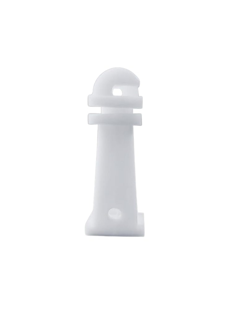 Radhe 4-Inch White Fencing Insulator For Zatka Machine, Durable And Weather-Resistant, Use In Solar Fencing and Crop Care System