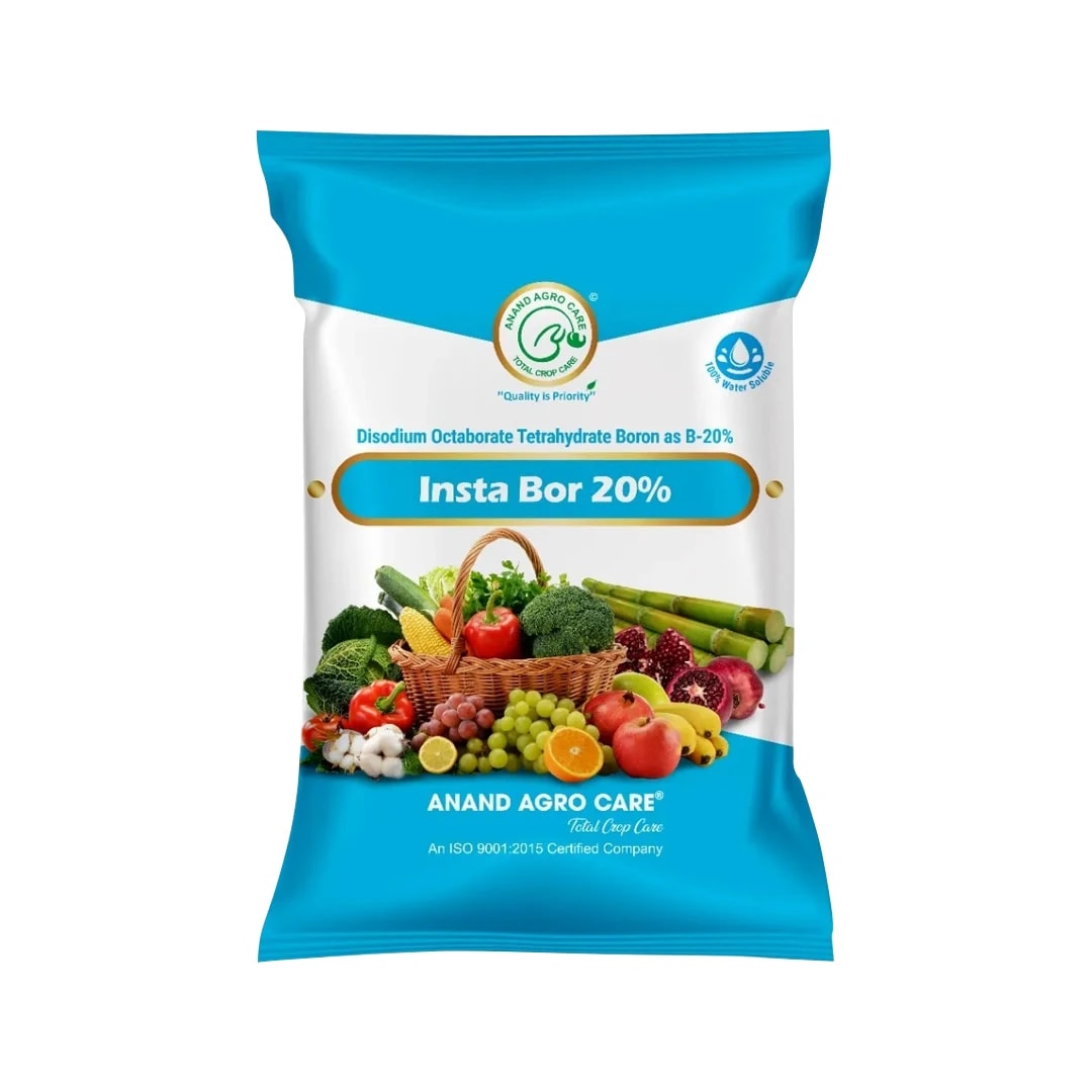 Insta Bor 20% Disodium Octaborate Tetrahydrate, Boron 20% For Development Of Roots, Fruit Growth