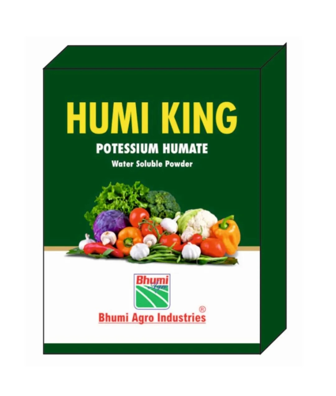 Bhumi Humiking (Potassium Humate 40%) Plant Growth Promoter, Helps In The Growth Of Roots And Increases The Branching Of Roots.