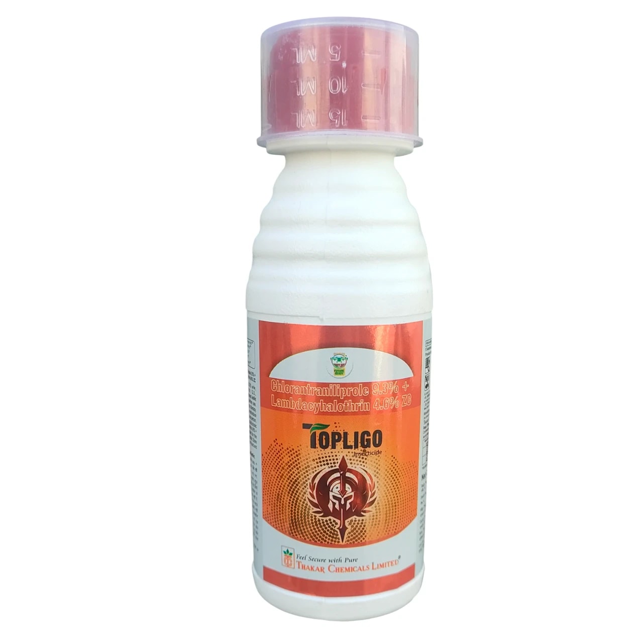 Thakar Chemicals Topligo Chlorantraniliprole 9.3% + Lambda Cyhalothrin 4.6% ZC Insecticide, Dual Action Systemic And Contact Control