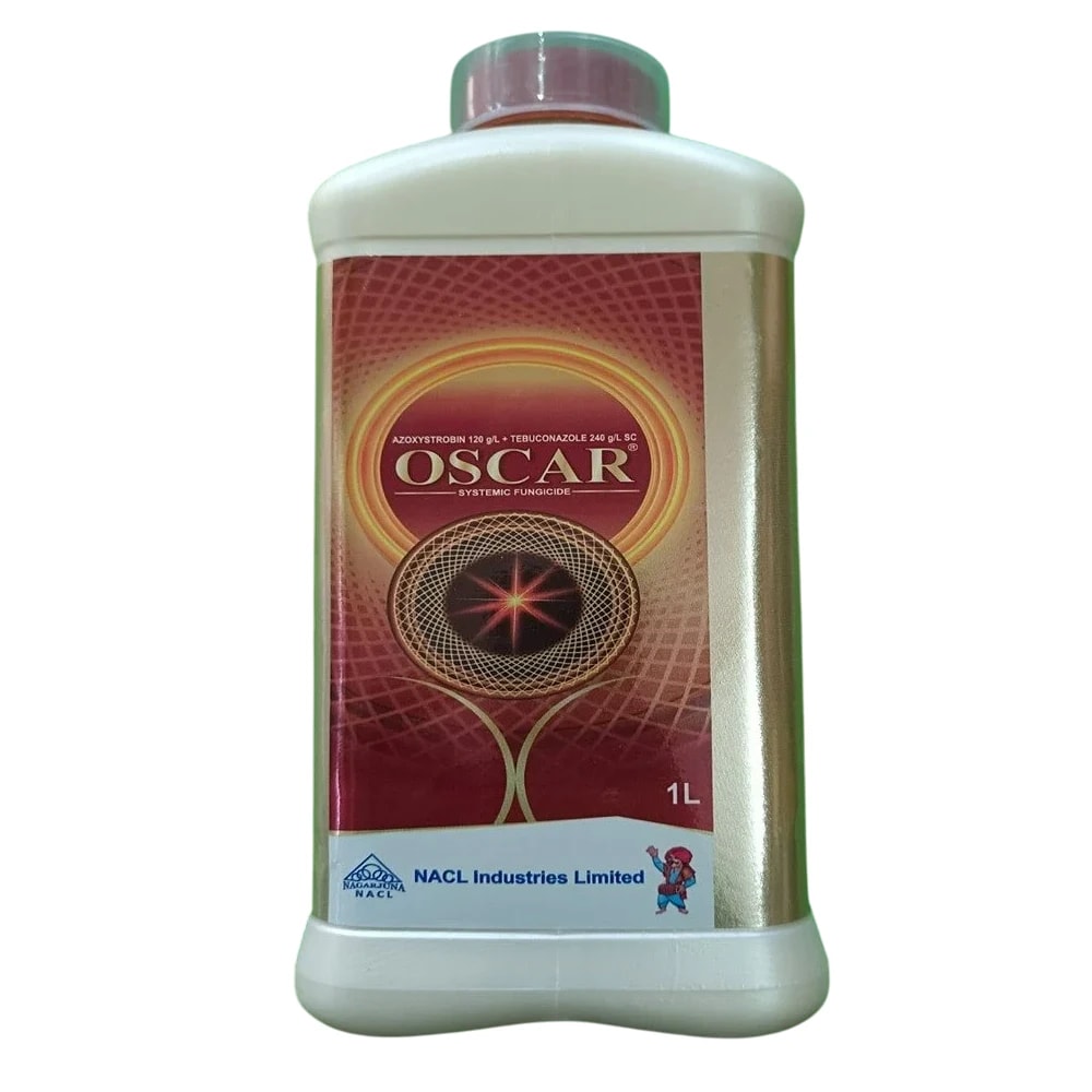 NACL OSCAR Azoxystrobin 120 GL + Tebuconazole 240 GL SC Fungicide, Broad-Spectrum, Long-Lasting Disease Control In Crop