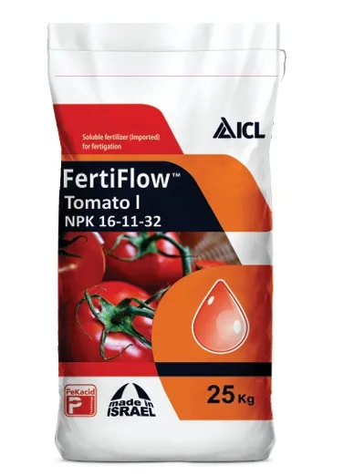 ICL Fertiflow Tomato NPK 16-11-32 Water Soluble Fertilizer For High Yield