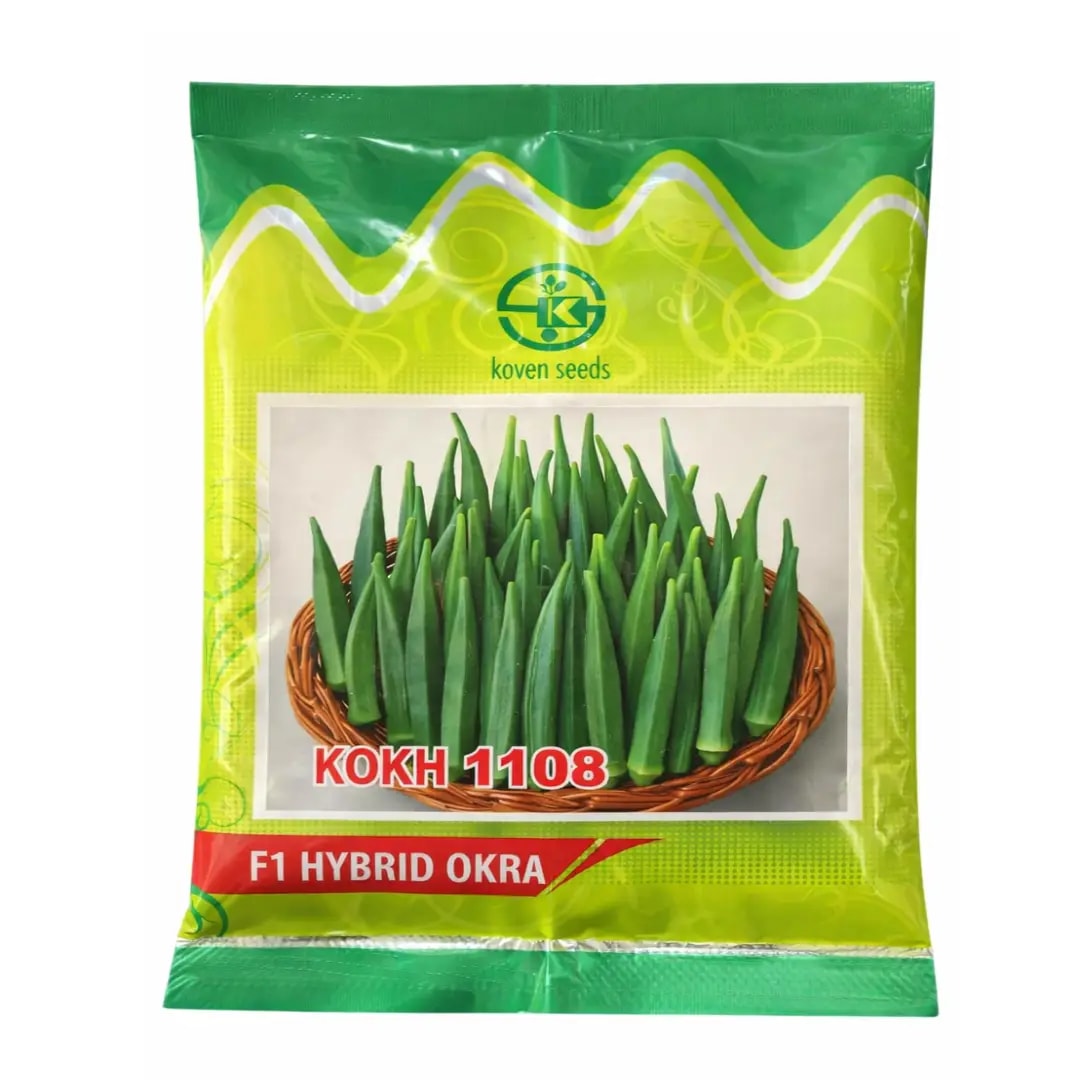 Kaveri Kokh 1108 F1 Hybrid Okra Seeds