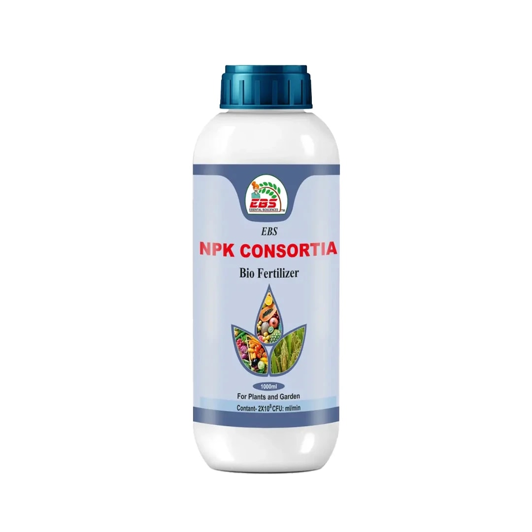 EBS NPK Consortia Bio Fertilizer, Contains Bacteria That Fix Nitrogen And Phosphorus From The Atmosphere, Use For Plants & Garden