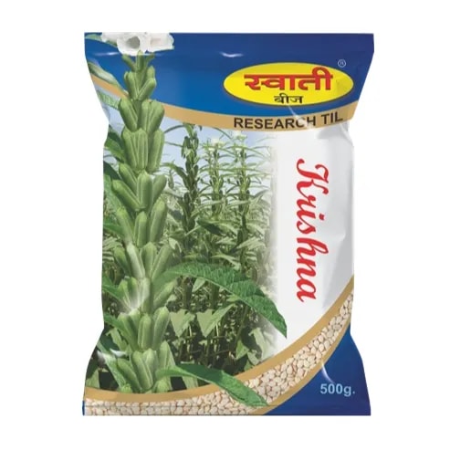 Swati Krishna Research Sesame Seeds, High Oil Yield White Til