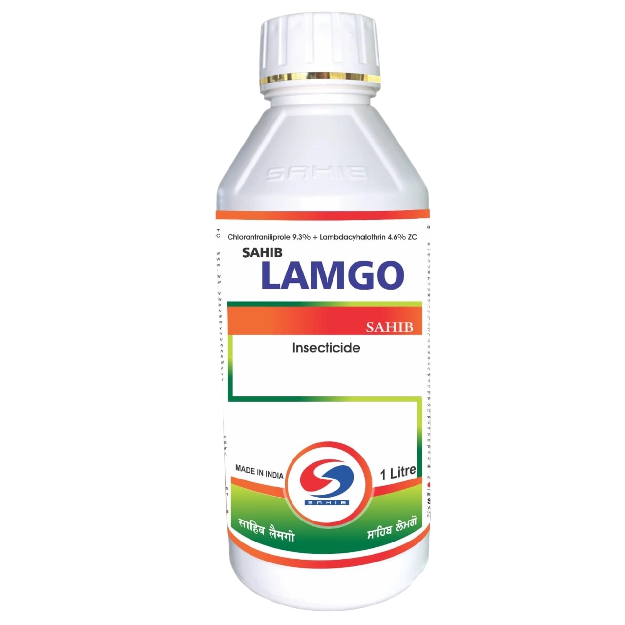 Sahib Lamgo Chlorantraniliprole 9.3% + Lambda Cyhalothrin 4.6% ZC Insecticide, Effective Pest Control