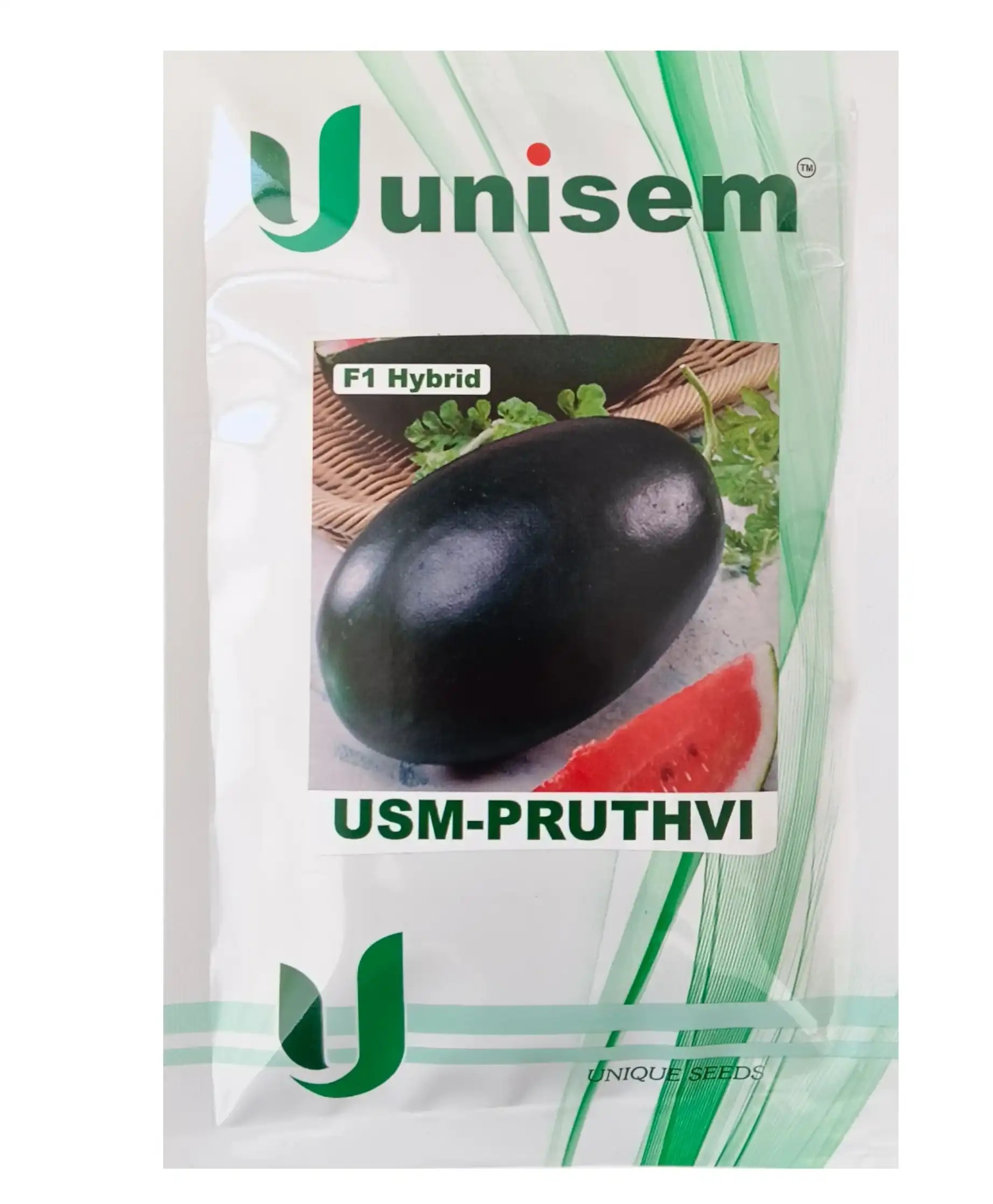 Unisem USM Pruthvi F1 Hybrid Watermelon Seeds Sweet High Yield Variety