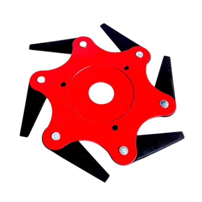 Fenton Krishi FTK-6T 6 Teeth Blade, Best For Grass Trimming And Shrub Removal (Automated Feed)