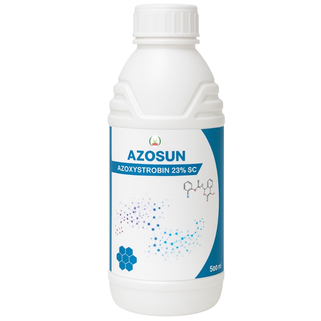 BIOSUN AZOSUN Azoxystrobin 23% SC Fungicide, Broad Spectrum, Disease Control In Crops