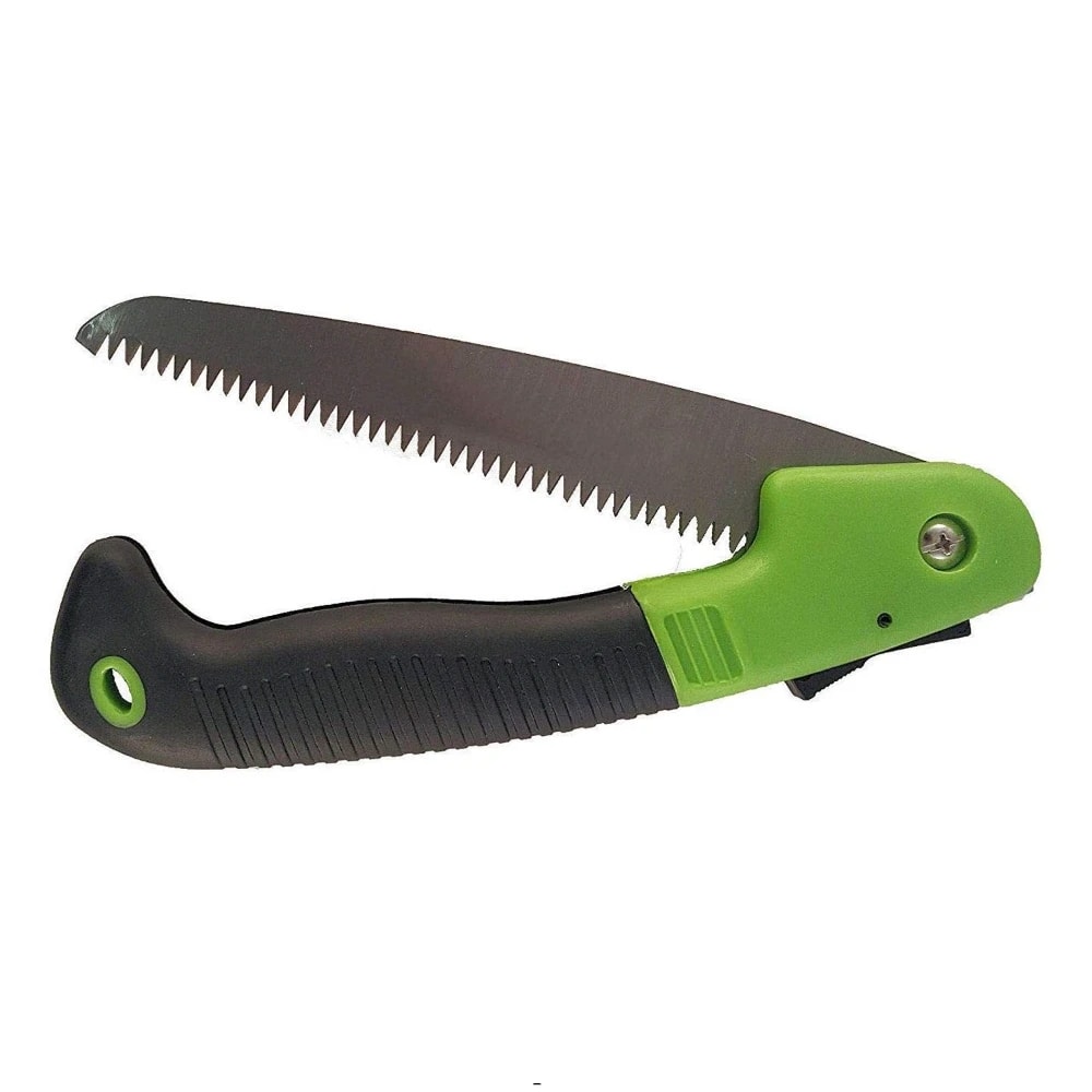 Radhe Agri Folding Pruner Cutter, Steel Manganese Garden Hand Saw Tools, Cutting Sawing Pruning Tree Branch Bypass Pruner (Manual)