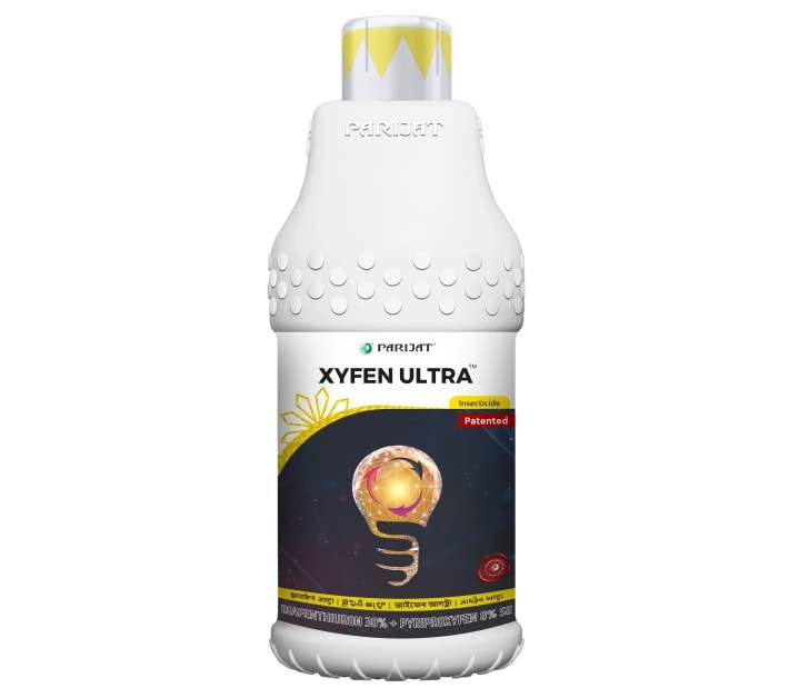 Parijat Xyfen Ultra Pyriproxyfen 8% + Diafenthiuron 30% Insecticide Effective For Sucking Pest Control