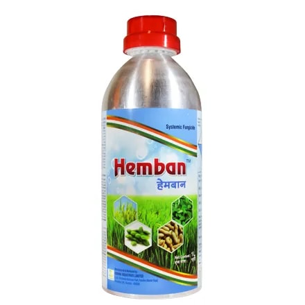 Hemani Hemban Propiconazole 25% EC Fungicide, Effective For Leaf Spot, Rust And Powdery Mildew Diseases In Crops