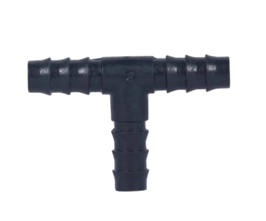 Siddhi Irrigation Drip Accessories Tee Connector 16 MM, Easy to Install and Leak-Proof Design, Used in Agriculture and Home Gardening