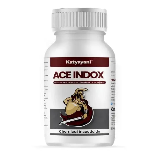 Katyayani ACE-INDOX Indoxacarb 14.5% + Acetamiprid 7.7% SC Insecticide