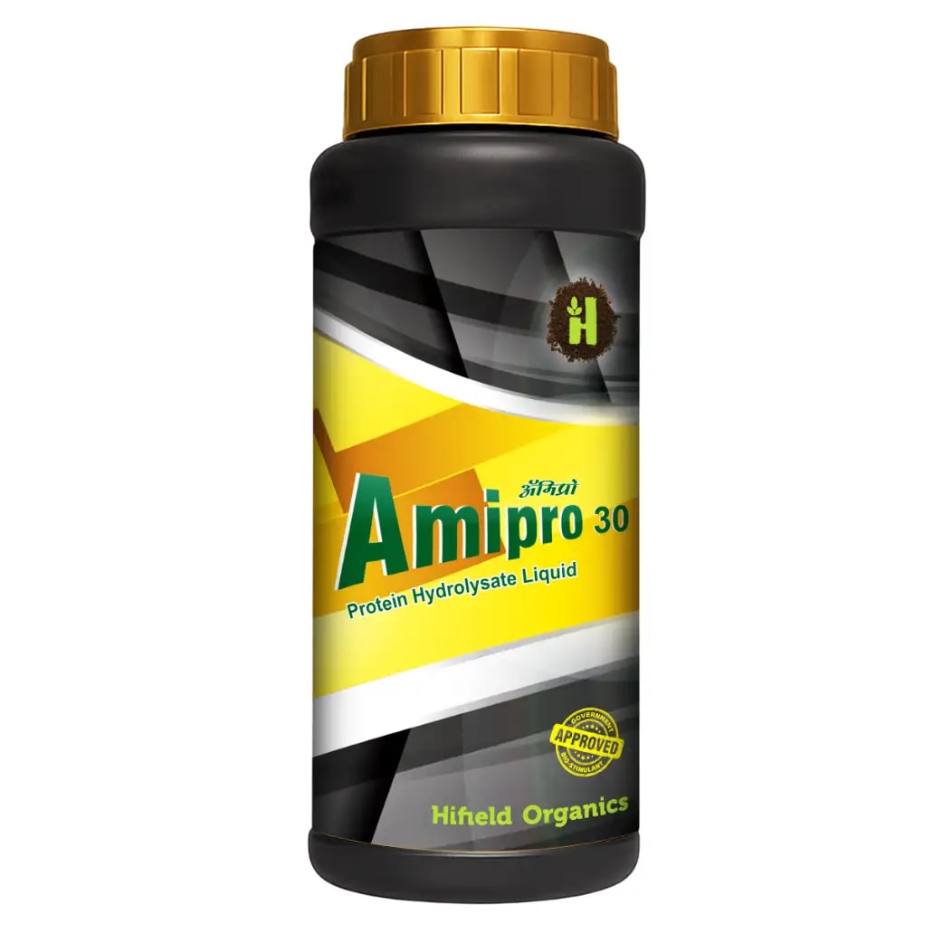 Hifield Amipro 30% SL Protien Hydrolysate Liquid. Amino Acid, Organic Nitrogen Supplement, Proteins Supplement, Energy booster, Immunity Booster.