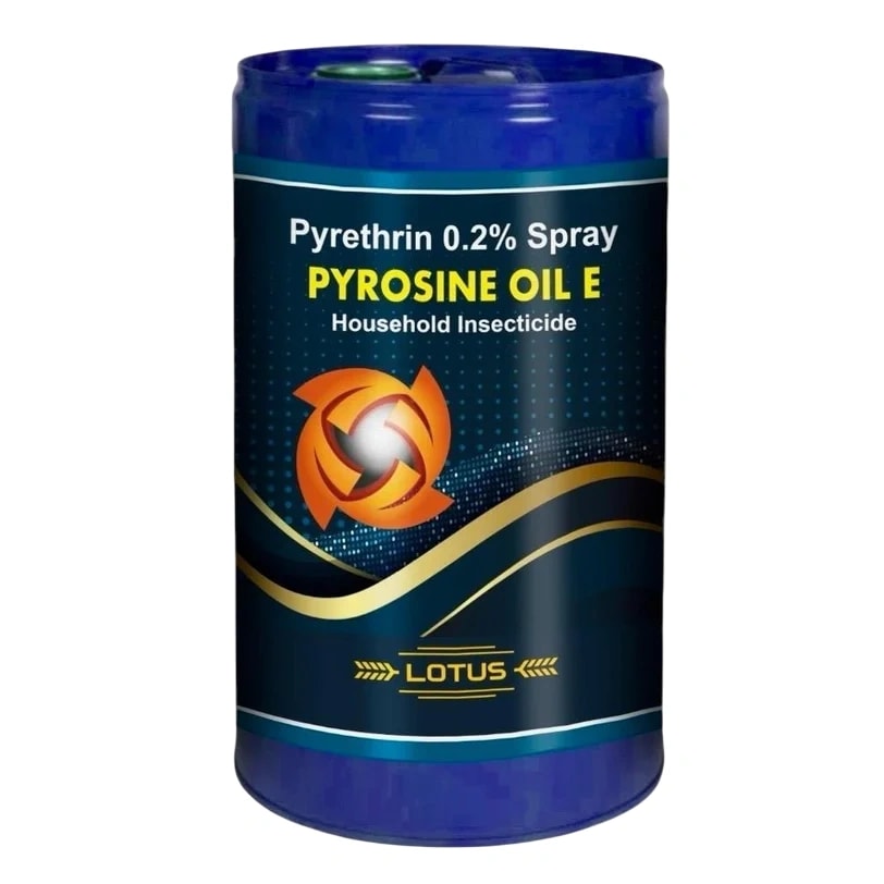 Lotus PYROSINE OIL E Pyrethrin 0.2% Spray Insecticide, Effective For Mosquito Larva Control In Crops