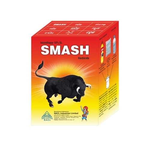 NACL SMASH Imazethapyr 10% SL Herbicide, Early Post Emergence, Effective For Soybean and Groundnut Crops