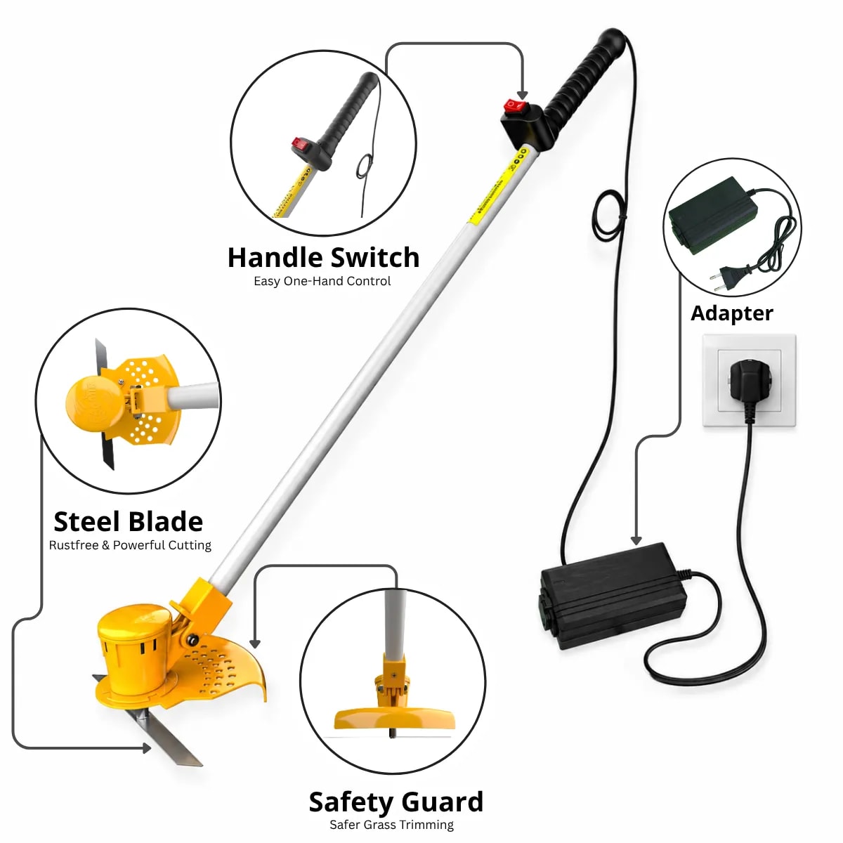 Farmio Sudarshan Grass Cutter - Brush Cutter Machine