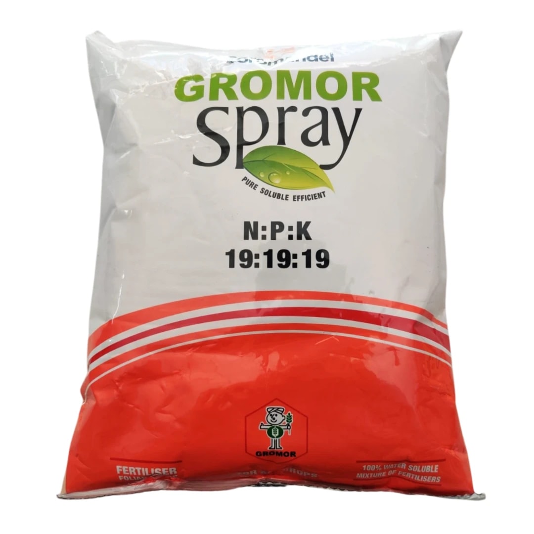 Coromandel GROMOR Spray Npk 19:19:19 Fertilizer, Enhanced Crop Growth For All Crops