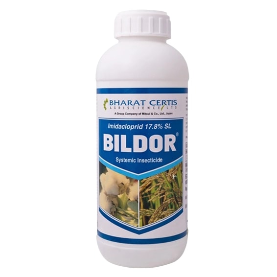 Bharat Certis BILDOR Imidacloprid 17.8% SL Insecticide, Efficient For Cotton, Paddy, Chilli & More Crops