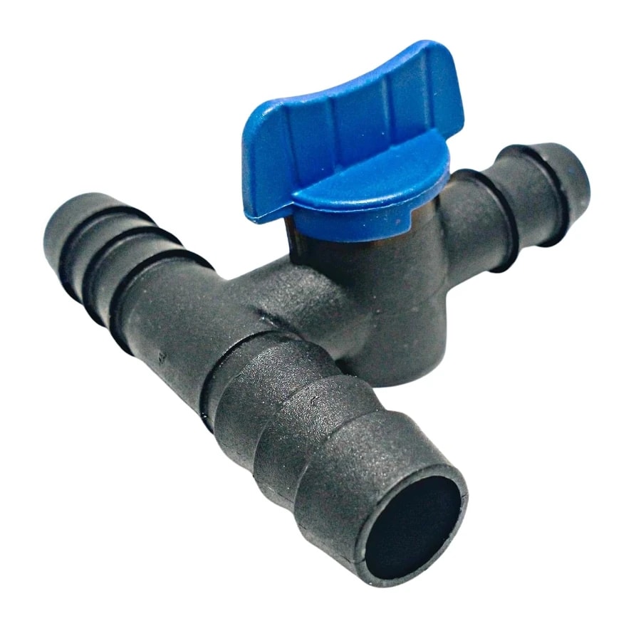 Radhe Agri 16 MM Tee Connector, PVC Material, Tap Cock And Straight Connector