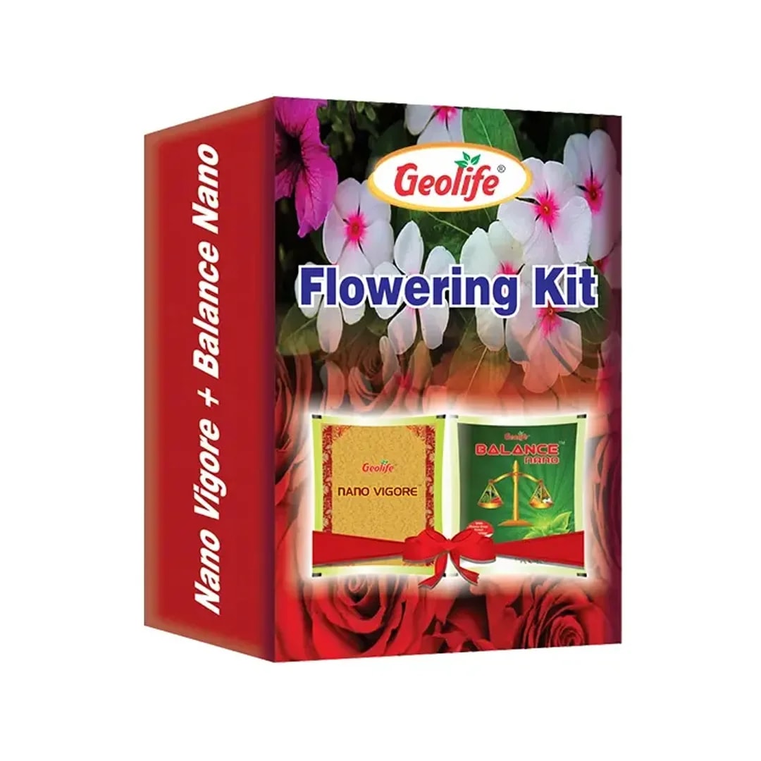 Geolife Flowering Kit 51 GM (Nano Vigore 1 Grm + Balance Nano 50 Grm), Unique Combination of Nutrients And Enzymes