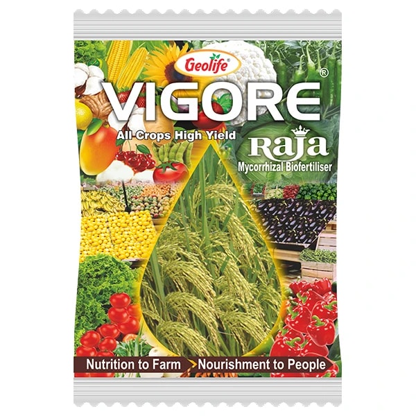Geolife Vigore Raja, Organic Superior Yield Enhancer, Mycorrhizal Biofertilizer