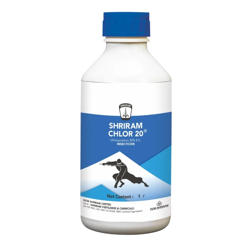 Shriram Chlor 20 Chlorpyriphos 20% Ec Insecticide, An Old Trusted Molecule In Termite Control