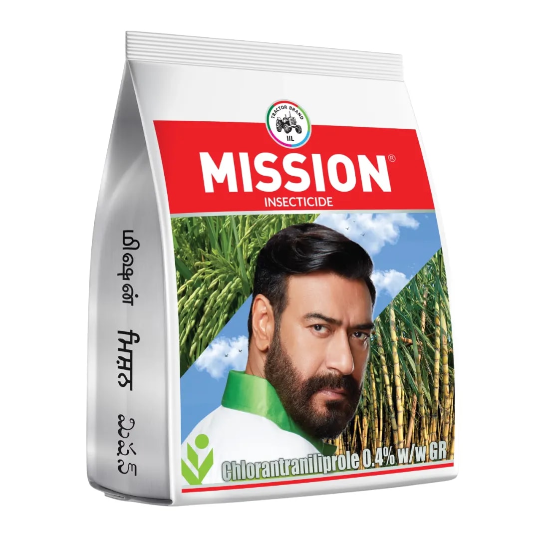 IIL MISSION Chlorantraniliprole 0.4% GR Insecticide, Effective For Borer Pests In Rice And Sugarcane Crops