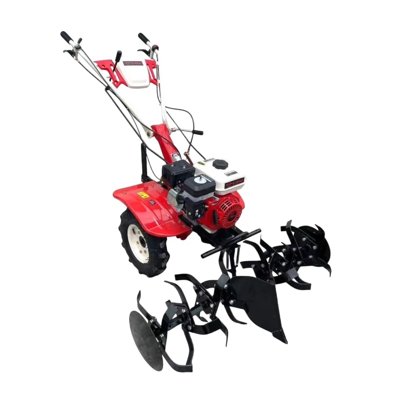 Siddhi 7HP Petrol Power Tiller With Ridger, PTO Shaft And Free Accessories - 212cc, Gear Drive