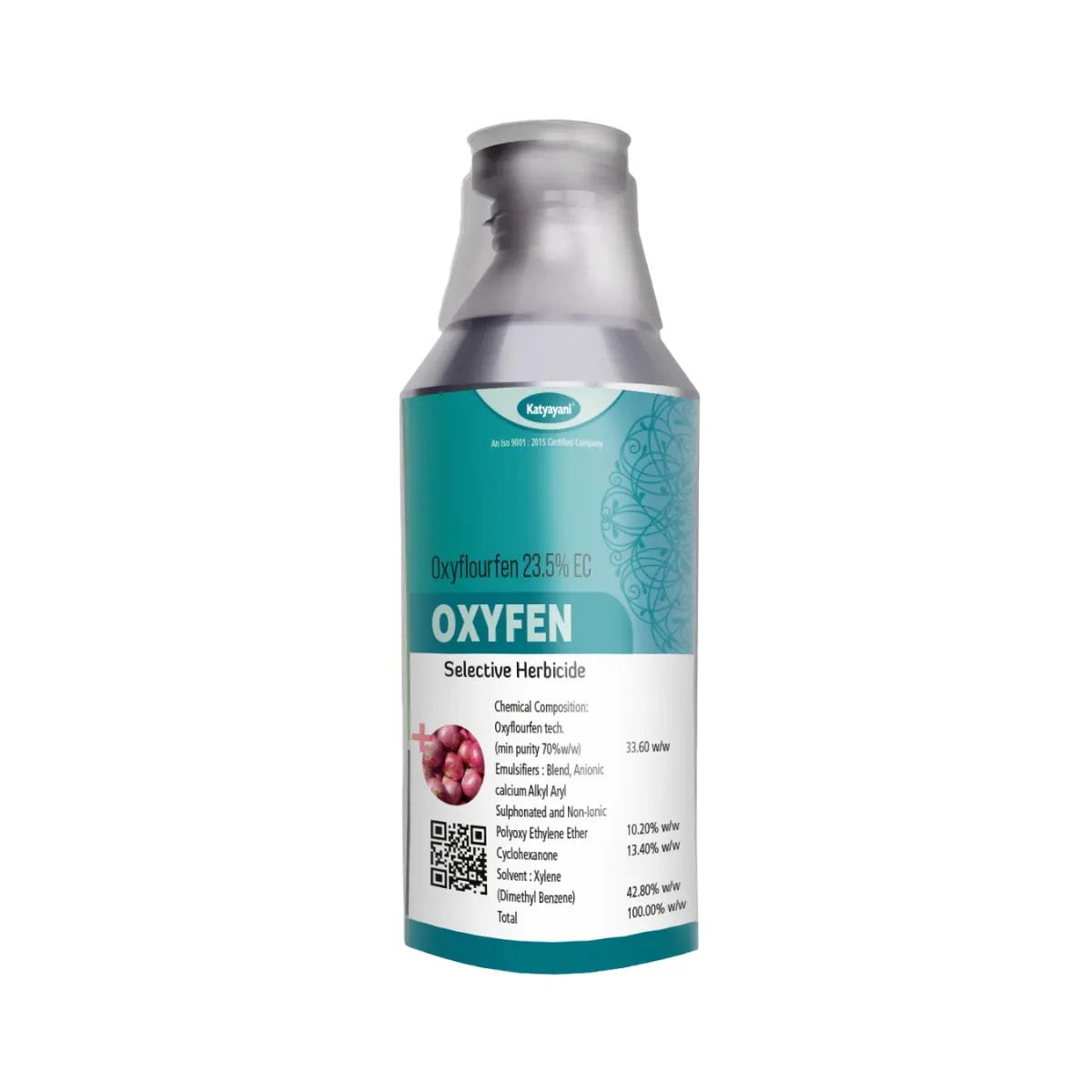 Katyayani Oxyfen Oxyflurofen 23.5% EC Pre And Post Emergence Herbicide Control Broad Leafy Weeds