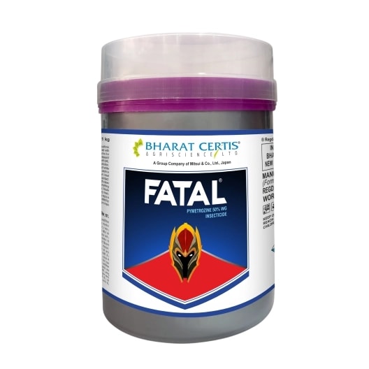 Bharat Certis Fatal Pymetrozine 50% Wg Insecticide, Effective For Brown Plant Hopper Control In Rice