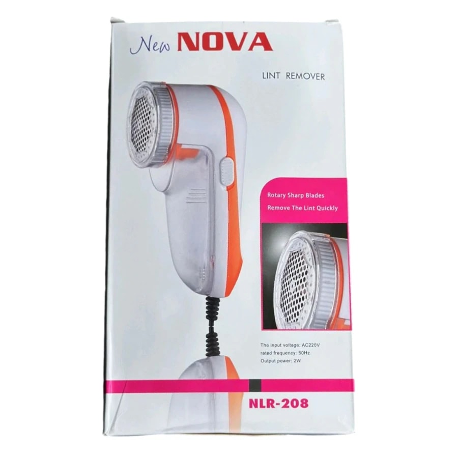 NOVA NLR-208 Clothes Lint Remover, Effective For Woolens, Sweaters, Jackets & Blankets Care