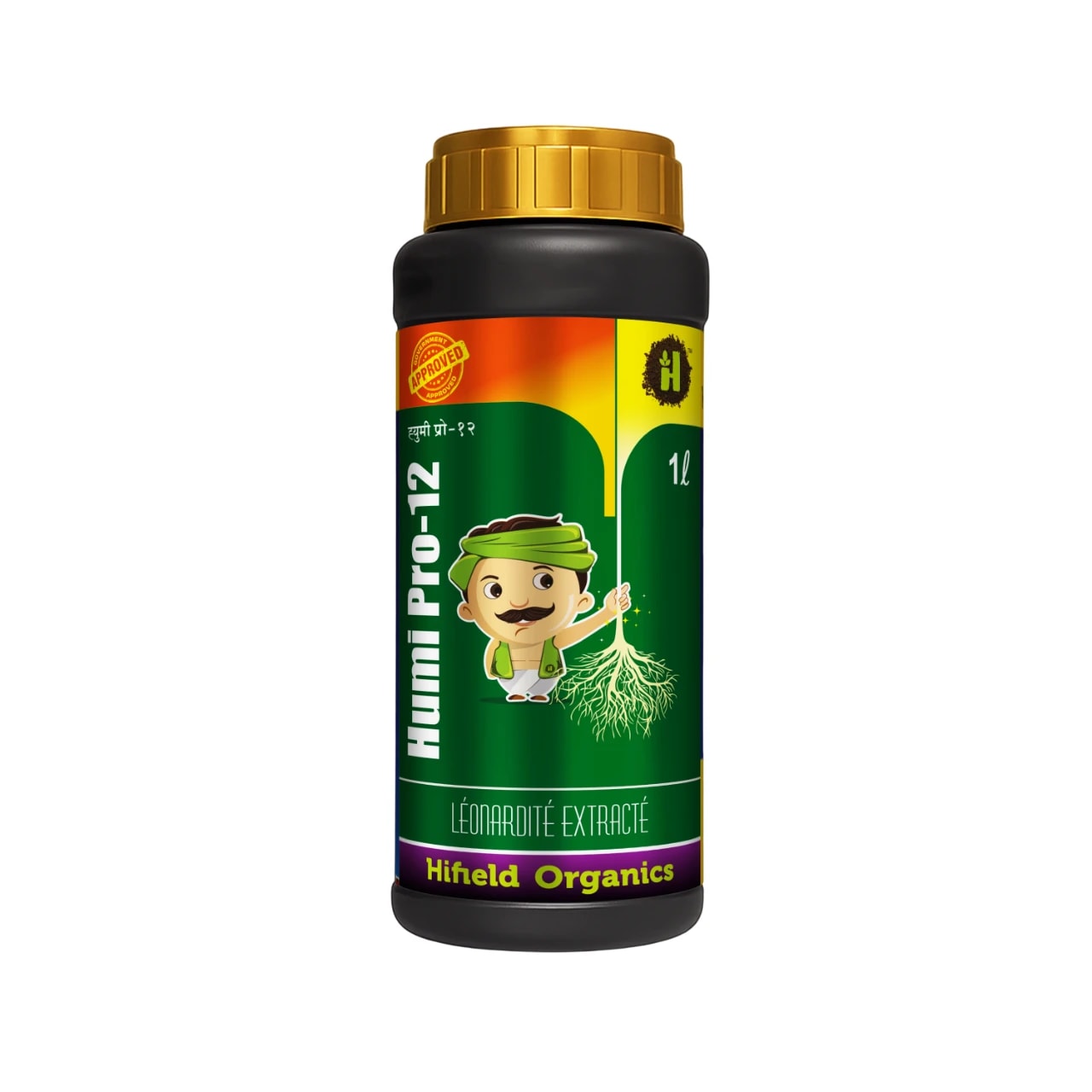 Humi Pro 12 (Humic Acid + Fulvic Acid) Flowering, Fruiting, Root Growth, Suitable for Drip, Foliar Spray and Drenching